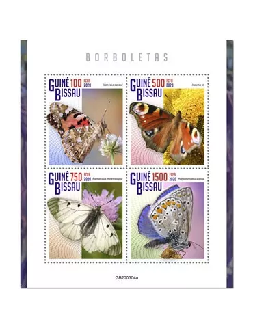 n° 8604/8607 - Timbre GUINEE-BISSAU Poste