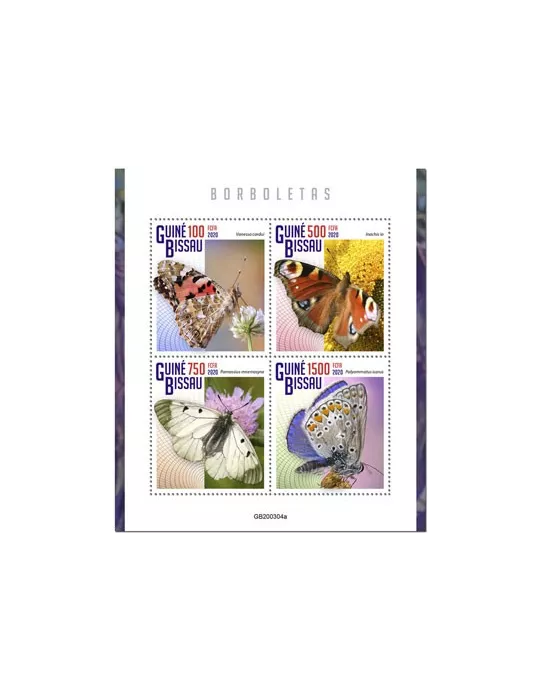 n° 8604/8607 - Timbre GUINEE-BISSAU Poste