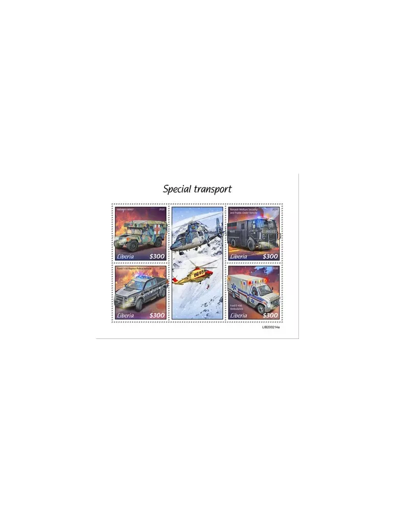 n° 6321/6324 - Timbre LIBERIA Poste
