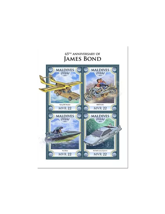 n° 6258/6261 - Timbre MALDIVES Poste