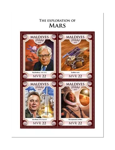 n° 6282/6285 - Timbre MALDIVES Poste