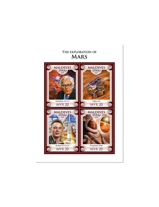 n° 6282/6285 - Timbre MALDIVES Poste