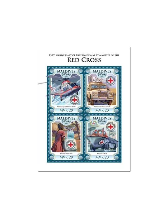 n° 6294/6297 - Timbre MALDIVES Poste