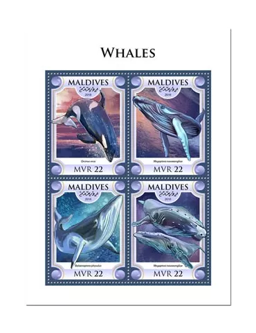 n° 6306/6309 - Timbre MALDIVES Poste