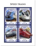 n° 6310/6313 - Timbre MALDIVES Poste