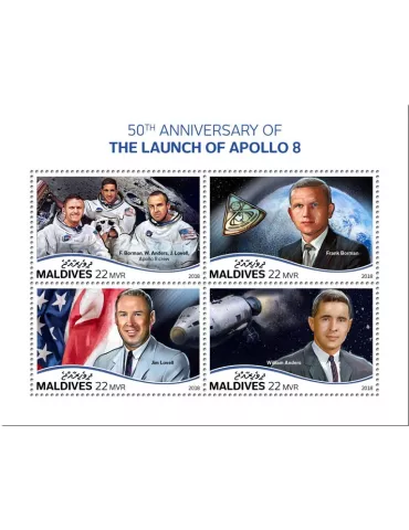 n° 6338/6341 - Timbre MALDIVES Poste