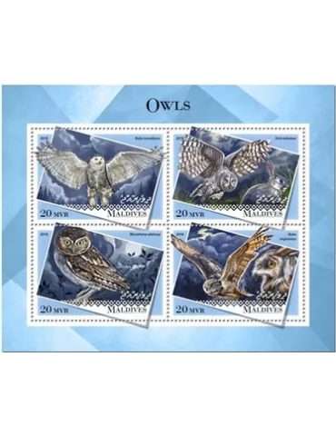 n° 6386/6389 - Timbre MALDIVES Poste