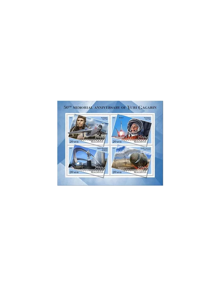 n° 6402/6405 - Timbre MALDIVES Poste