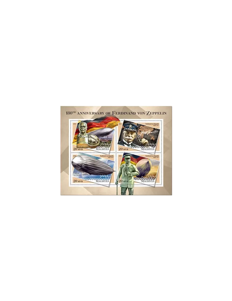 n° 6410/6413 - Timbre MALDIVES Poste