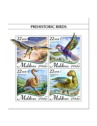 n° 6490/6493 - Timbre MALDIVES Poste