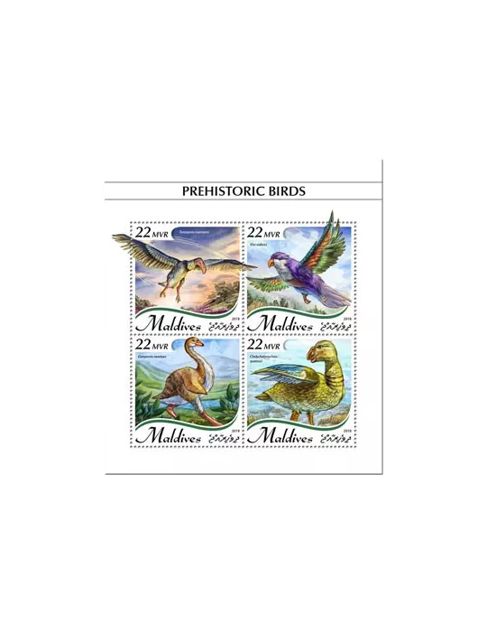 n° 6490/6493 - Timbre MALDIVES Poste