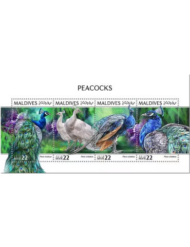 n° 6518/6521 - Timbre MALDIVES Poste
