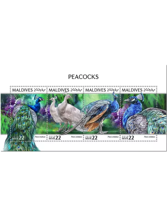 n° 6518/6521 - Timbre MALDIVES Poste