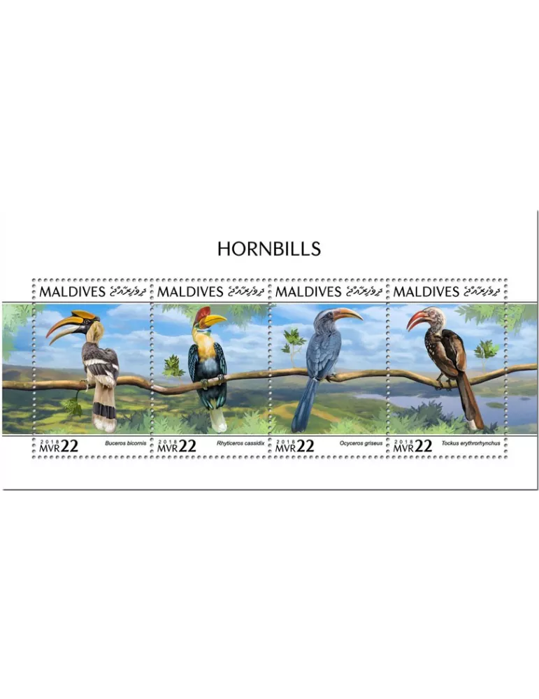 n° 6526/6529 - Timbre MALDIVES Poste