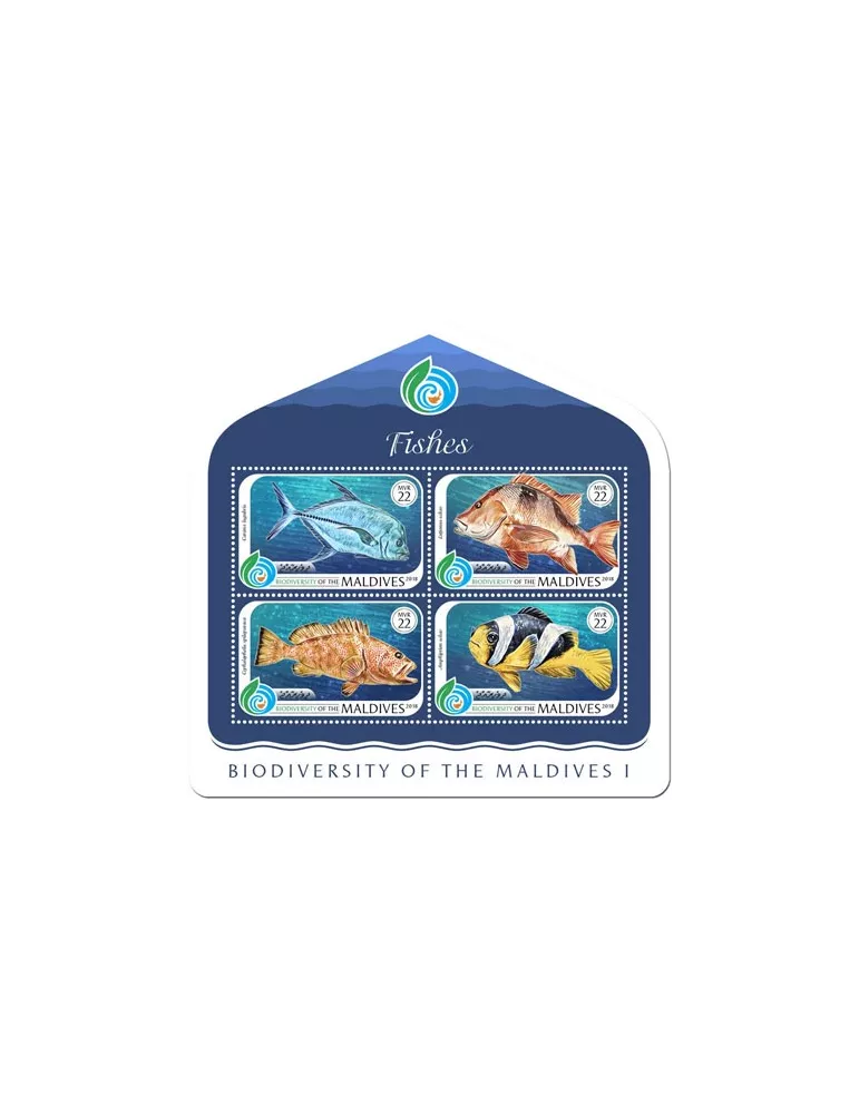 n° 6547/6550 - Timbre MALDIVES Poste