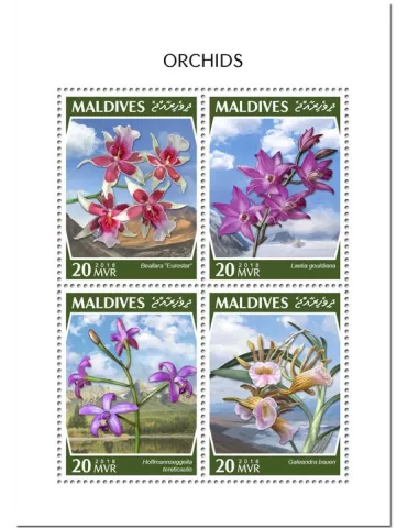 n° 6563/6566 - Timbre MALDIVES Poste