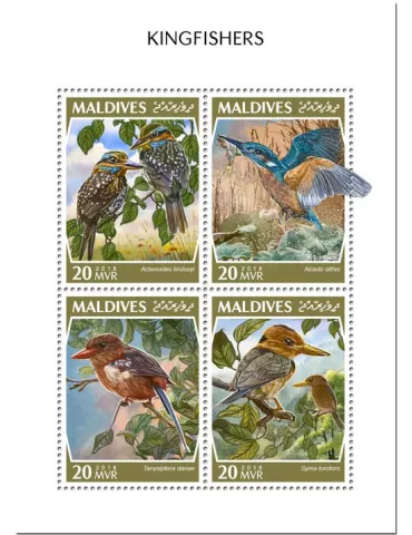 n° 6571/6574 - Timbre MALDIVES Poste