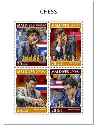 n° 6579/6582 - Timbre MALDIVES Poste