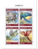 n° 6591/6594 - Timbre MALDIVES Poste