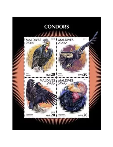 n° 6655/6658 - Timbre MALDIVES Poste