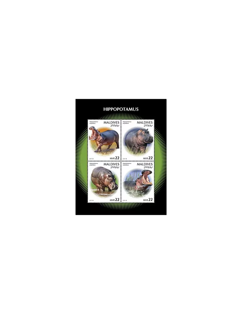 n° 6659/6662 - Timbre MALDIVES Poste