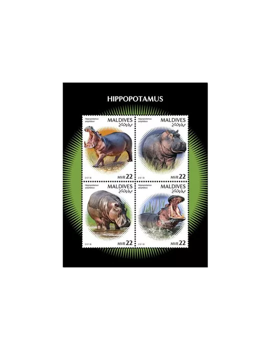 n° 6659/6662 - Timbre MALDIVES Poste