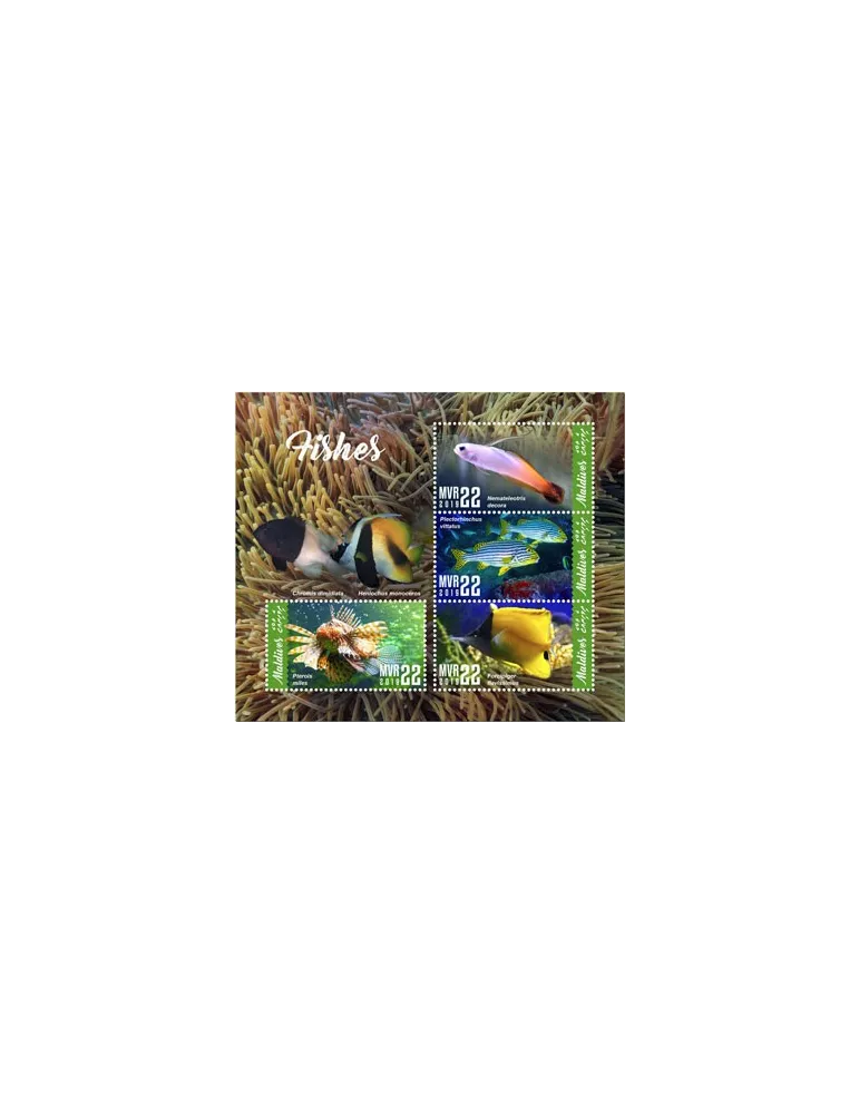 n° 6687/6690 - Timbre MALDIVES Poste