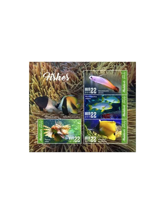 n° 6687/6690 - Timbre MALDIVES Poste