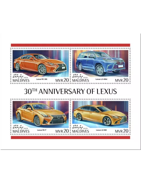 n° 6707/6710 - Timbre MALDIVES Poste