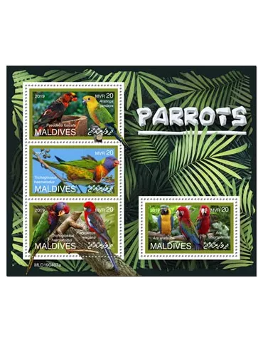 n° 6873/6876 - Timbre MALDIVES Poste