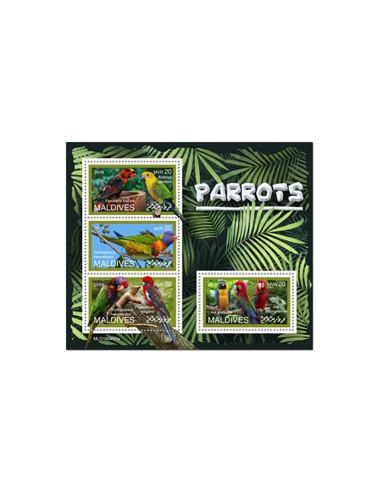 n° 6873/6876 - Timbre MALDIVES Poste