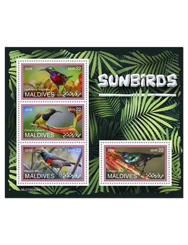 n° 6877/6880 - Timbre MALDIVES Poste