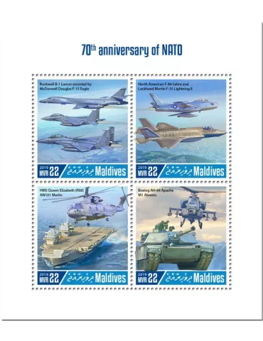 n° 6901/6904 - Timbre MALDIVES Poste