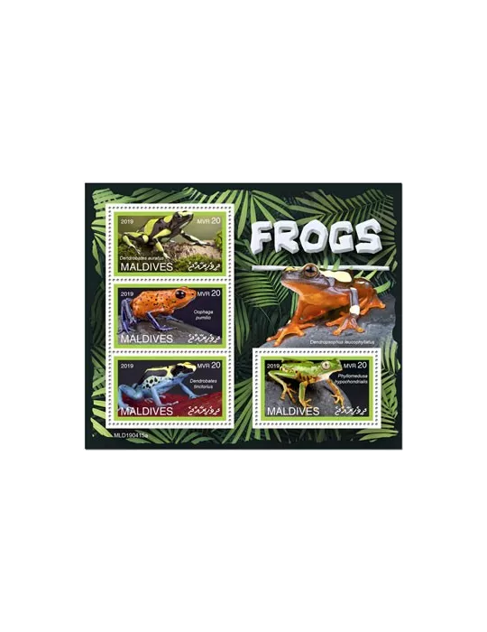 n° 6905/6908 - Timbre MALDIVES Poste