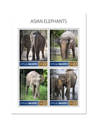 n° 6948/6951 - Timbre MALDIVES Poste