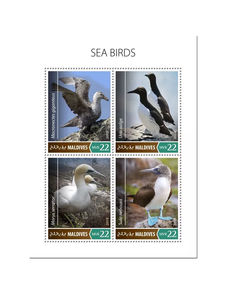 n° 6956/6959 - Timbre MALDIVES Poste