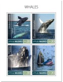 n° 6968/6971 - Timbre MALDIVES Poste