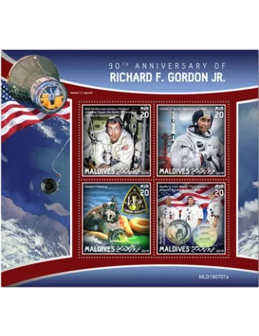 n° 7064/7067 - Timbre MALDIVES Poste