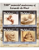 n° 7073/7076 - Timbre MALDIVES Poste
