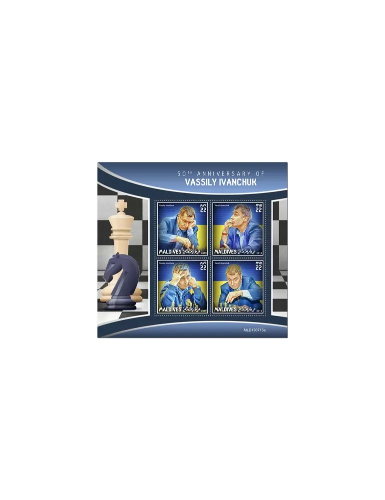 n° 7093/7096 - Timbre MALDIVES Poste