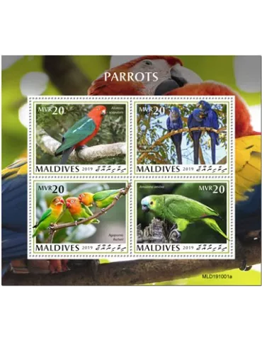 n° 7161/7164 - Timbre MALDIVES Poste
