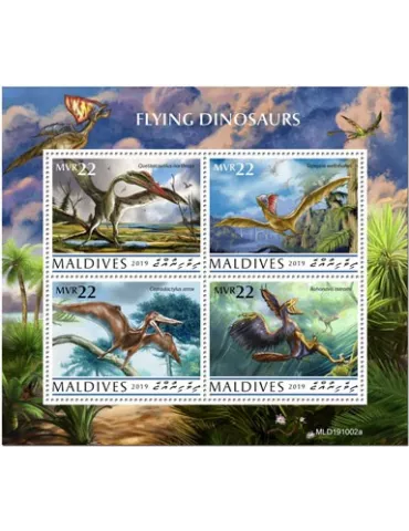n° 7165/7168 - Timbre MALDIVES Poste