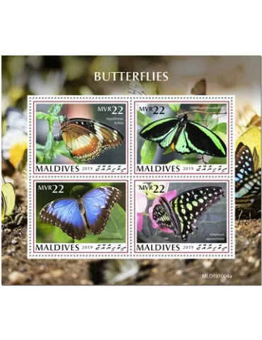 n° 7173/7176 - Timbre MALDIVES Poste