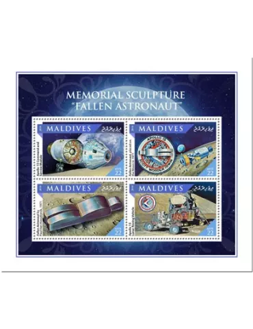 n° 7213/7216 - Timbre MALDIVES Poste