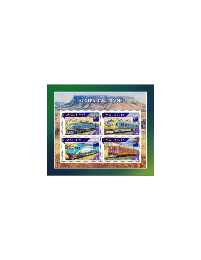 n° 7229/7232 - Timbre MALDIVES Poste