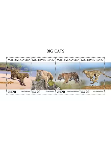 n° 7253/7256 - Timbre MALDIVES Poste