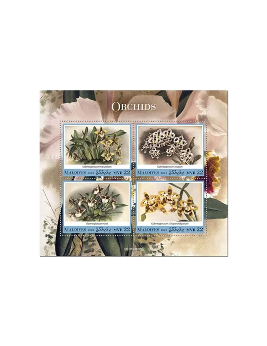 n° 7278/7281 - Timbre MALDIVES Poste