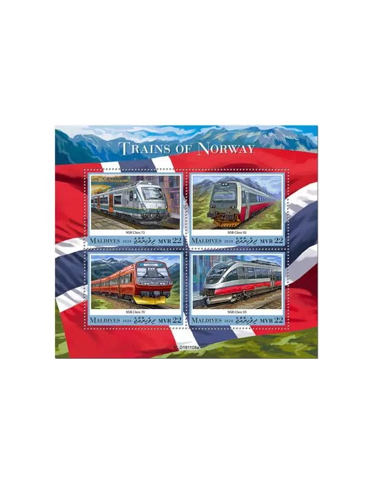 n° 7302/7305 - Timbre MALDIVES Poste