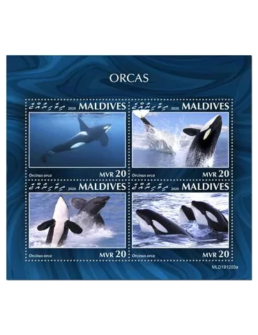 n° 7346/7349 - Timbre MALDIVES Poste