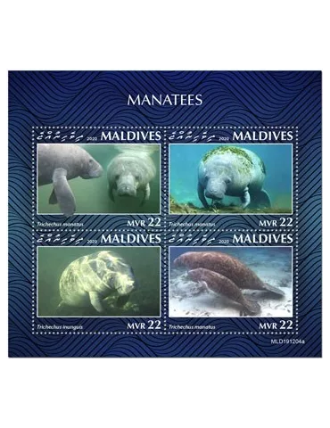 n° 7350/7353 - Timbre MALDIVES Poste